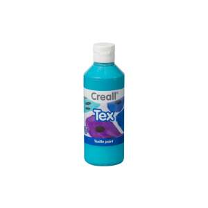 Creall Tex türkiz textilfesték, 250 ml-es üveg - Creall