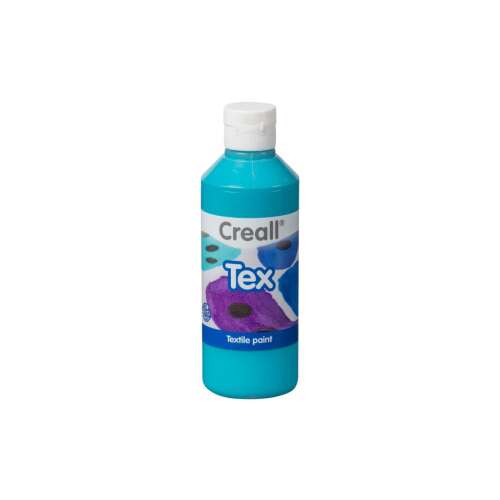 Creall Tex türkise Textilfarbe, 250 ml Flasche