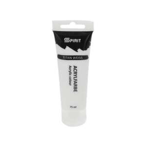 Spirit Titan Weiss 75ml Acrylfarbe Weiß Tube - Acryl-Farben