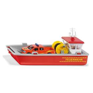 Siku Fireboat with Ford F150 Pickup Truck, 1:50 scale model - Siku