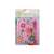 Secret Diary with lock and key for girls, pink with floral pattern, 40 pages, includes pen