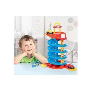 Dolu Happy Wheels Spiral Roadway Set toy car garage for kids, 38 pieces, 43 x 30 x 60 cm - Motorway & Parking Garage