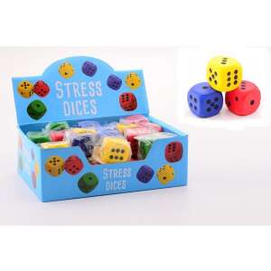 Stresszoldó puha dobókocka - 4 cm, többféle 85168201 Pattogó labdák