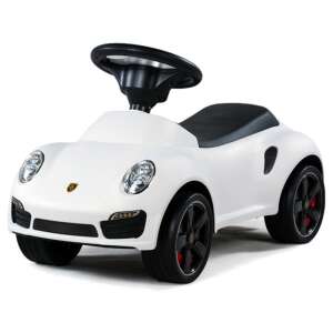White Porsche 911 foot-powered toy car for kids - Baby Walker