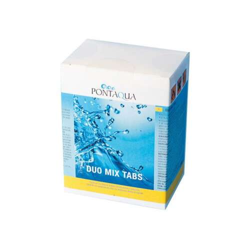 Pontaqua Duo Mix Tabs medencevíz kezelő tabletták, 5 x 120g