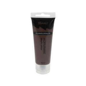 Spirit Dunkelbraun Acrylfarbe, 75ml Tube - Acryl-Farben