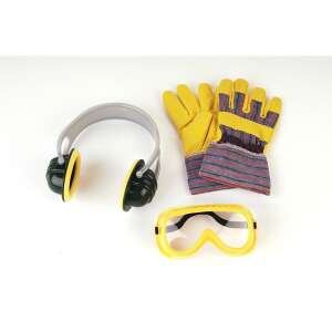 Bosch safety set for kids, includes safety glasses, gloves, and earmuffs - DIY Craft Kit