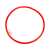 Červený hula hoop, priemer 45 cm, pre deti a dospelých