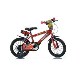 Cars piros gyerek bicikli 16-os méretben - Dino Bikes kerékpár 85282444 