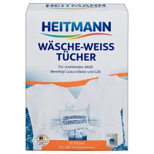 Heitmann Bleichtuch 20Stk 31609317 Wäsch-Weiss