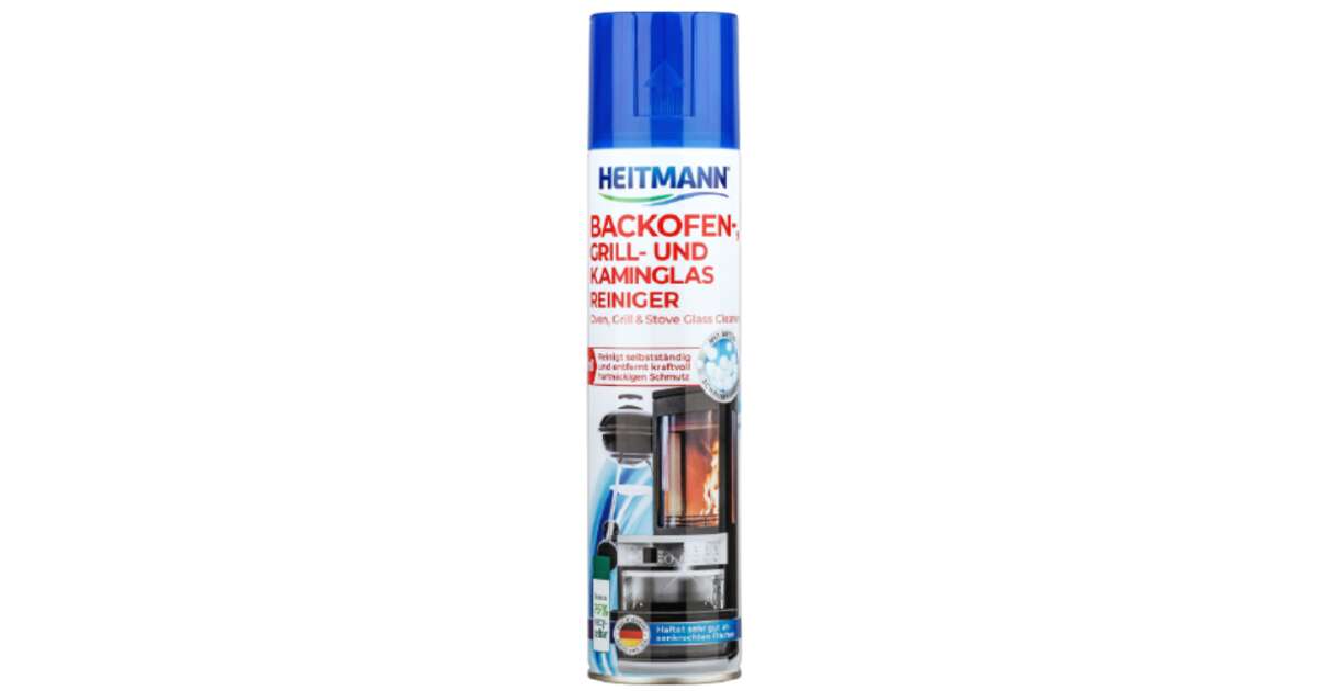 Heitmann Oven, grill and fireplace glass Cleaning foam 400ml