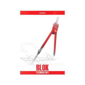 Herlitz A4 technisches Zeichenblock, 10 Blätter - Zeichengeräte