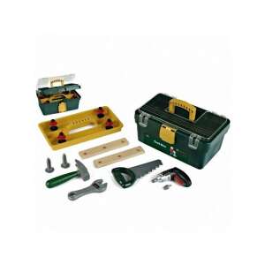 Zestaw narzędzi Bosch z wiertarką - Klein Toys, zabawkowy zestaw narzędzi dla dzieci, zabawa w odgrywanie ról, zabawki konstrukcyjne - Klein