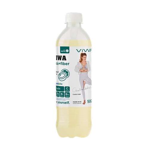 VIWA Vitaminital, szénsavmentes, 0,5 l, VIWA "Coco+Fiber", kókusz-citrom 32017289