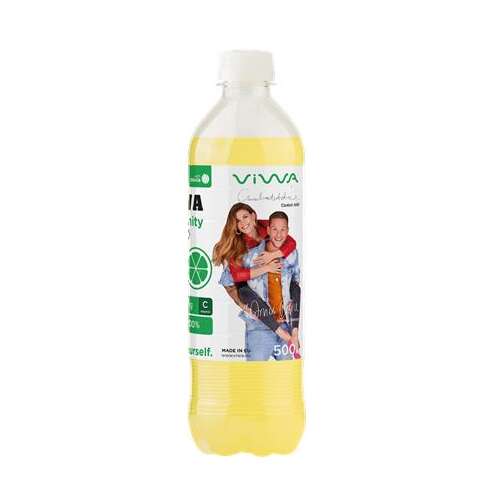 VIWA Vitamin-Drink, ohne Kohlensäure, zuckerfrei, 0,5 l, VIWA "Immunity C-1000 Zero";, Zitrone 32017554