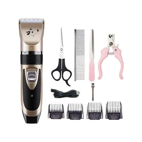 Akkumulátoros kisállat Nyírógép 100-240V