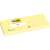 3M Post-it Notes, 38x51 mm, Canary Yellow, 3 packs of 100 sheets
