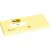 3M POST-IT Self-adhesive Notepad, 38x51 mm, 3x100 sheets, 3M POST-IT, Canary Yellow 59938088