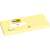 3M Post-it Notes, 38x51 mm, Canary Yellow, 3 packs of 100 sheets