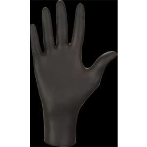 Ochranné rukavice, jednorazové, nitrilové, veľkosť XS, 100 kusov, bez prášku, čierne 59938117 Jednorazové rukavice
