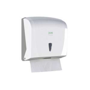 Zásobník na uteráky na ruky skladané do tvaru Z plast Vialli K40 biely