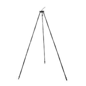 Bogrács állvány tömör fekete 1,2m