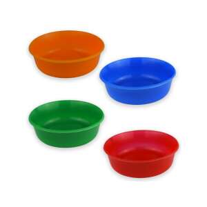 4 db 11cm-es műanyag ecsettál szett különböző színekben - Ecsettál