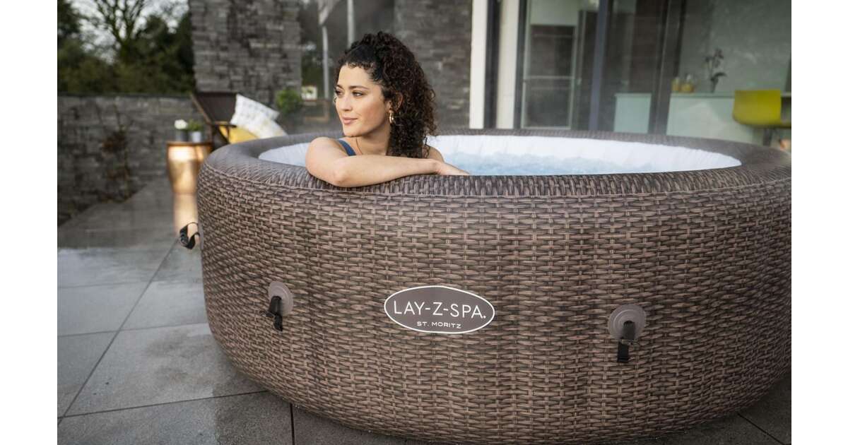 BESTWAY Lay Z Spa ST MORITZ Airjet Felf jhat Jakuzzi 216 X 71 Cm 60023 bestway-lay-z-spa-st-moritz-airjet-felf-jhat-jakuzzi-216-x-71-cm-60023