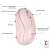Logitech M240 Cichy Bluetooth Mysz, Różowy, infografika funkcji