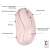 Logitech M240 Cichy Bluetooth Mysz, Różowy, infografika funkcji