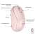 Logitech M240 Cichy Bluetooth Mysz, Różowy, infografika funkcji