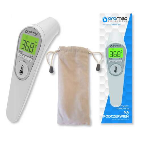 Oromed termometru infraroșu fără doză pentru bebeluși culoarea copilului