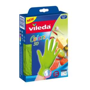 Manusi de unica folosinta Vileda color M/L 50buc