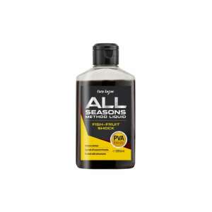 CarpZoom All Seasons Method Liquid Shock Hal-Gyümölcs 200ml, horgászcsali adalék, ponty vonzó - Etetőanyag