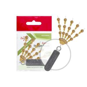 CarpZoom Camou gumigyöngy stopper, 20 darab, horgászfelszerelés, pontyhorgász kiegészítők - Carp Zoom