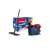 Vileda Ultramat Turbo mop and bucket set with foot pedal, red and grey