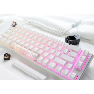 Ducky ONE 3 SF MX Speed Silver RGB Premium ABS Fehér Magyar billentyűzet RGB világítással - Ducky