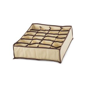 Alsónemű szervező zoknis fiók beige 24 Fächer Organizer - Lagerung & Organisation