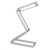 Modern Kwmobile Silver LED Desk Lamp