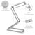 Kwmobile Foldable LED Desk Lamp with Touch Dimmer and USB Charging Port