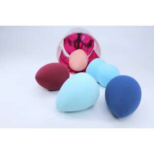 Set of 5 makeup sponges, perfect for applying foundation, blush, and concealer - Nonbrand Makeup Sponge