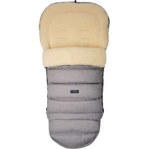 Womar Zaffiro 3Z-SW-20M iGrow Eco sac de dormit din lână de oaie pentru cărucior, gri - Womar
