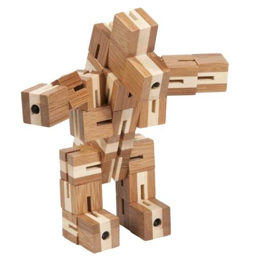 Flexi-cub 3D bambusz logikai kirakós játék