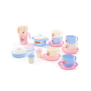 Polesie Cutlery Set, for Children's Kitchen, 38 pieces, Fork, Spoon, Pan, Pot, 3+ years