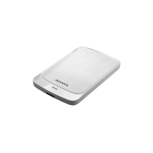 ADATA külső HDD, 2TB, HV320, 2.5, USB 3.1, Ütésvédelmi érzékelő, Adattitkosítás, Ultravékony, Fehér 59963039