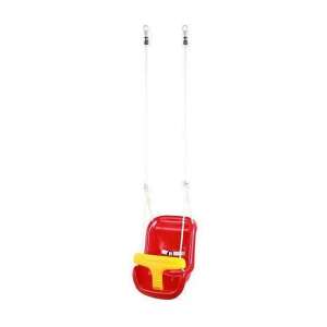 Strend Pro LEQ DEBBI Children's Swing, Plastic, 28x36x42 cm, Red/Yellow