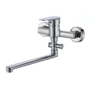 Hosszú csőfürdő keverő (20 cm) CasaBlanca DELTA BDE11A zuhanykészlettel