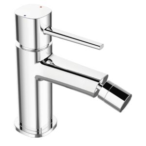 Laveo Polla Króm Bidé Csaptelep ferde nézetből - Nonbrand Csaptelep