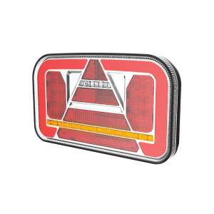 Amio RCL-03-R LED Hátsólámpa - 6 Funkció - 240x140mm