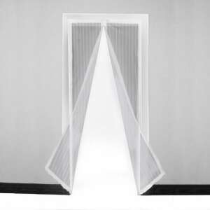 White magnetic door curtain, 100x210 cm, insect net, mosquito net, fly screen - Interior design